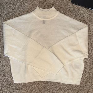 mock neck sweater